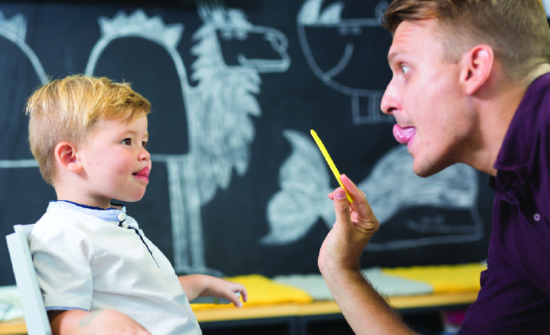 Orofacial Myofunctional Therapy in Tongue Thrust Habit
