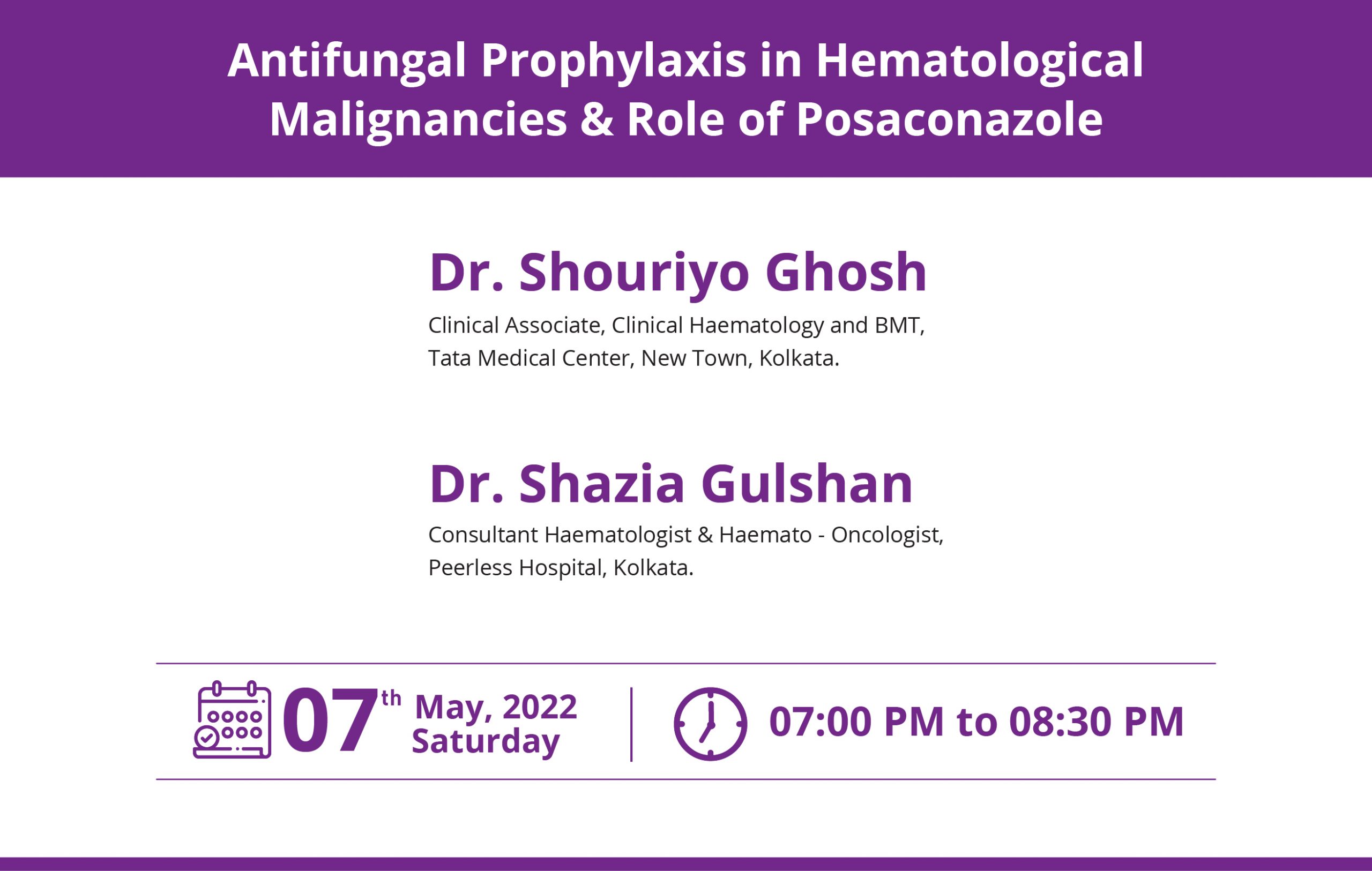 Antifungal Prophylaxis in Hematological Malignancies & Role of Posaconazole