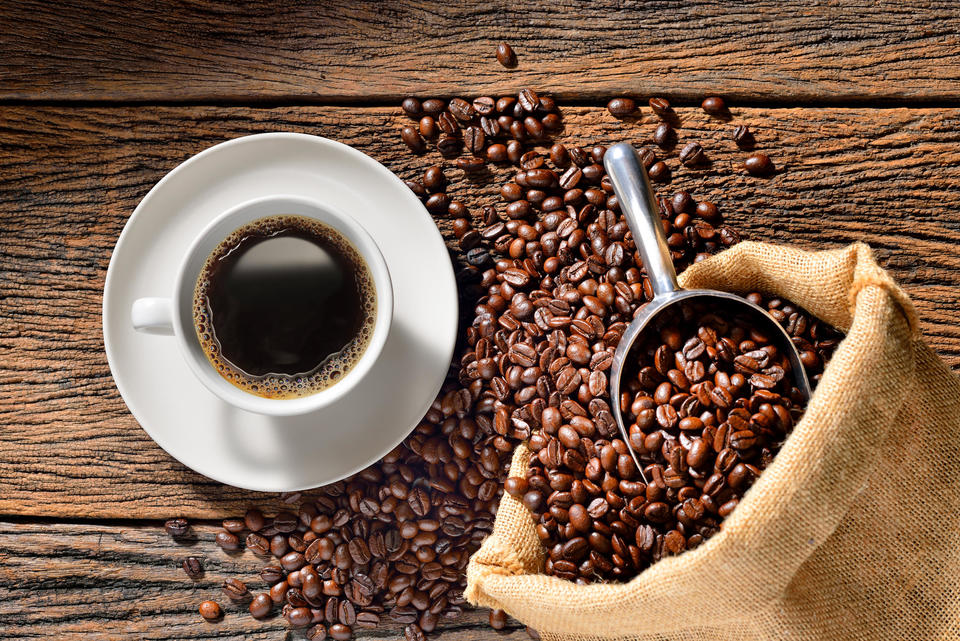 How come higher blood caffeine is linked to lower body fat and type 2 diabetes risk?